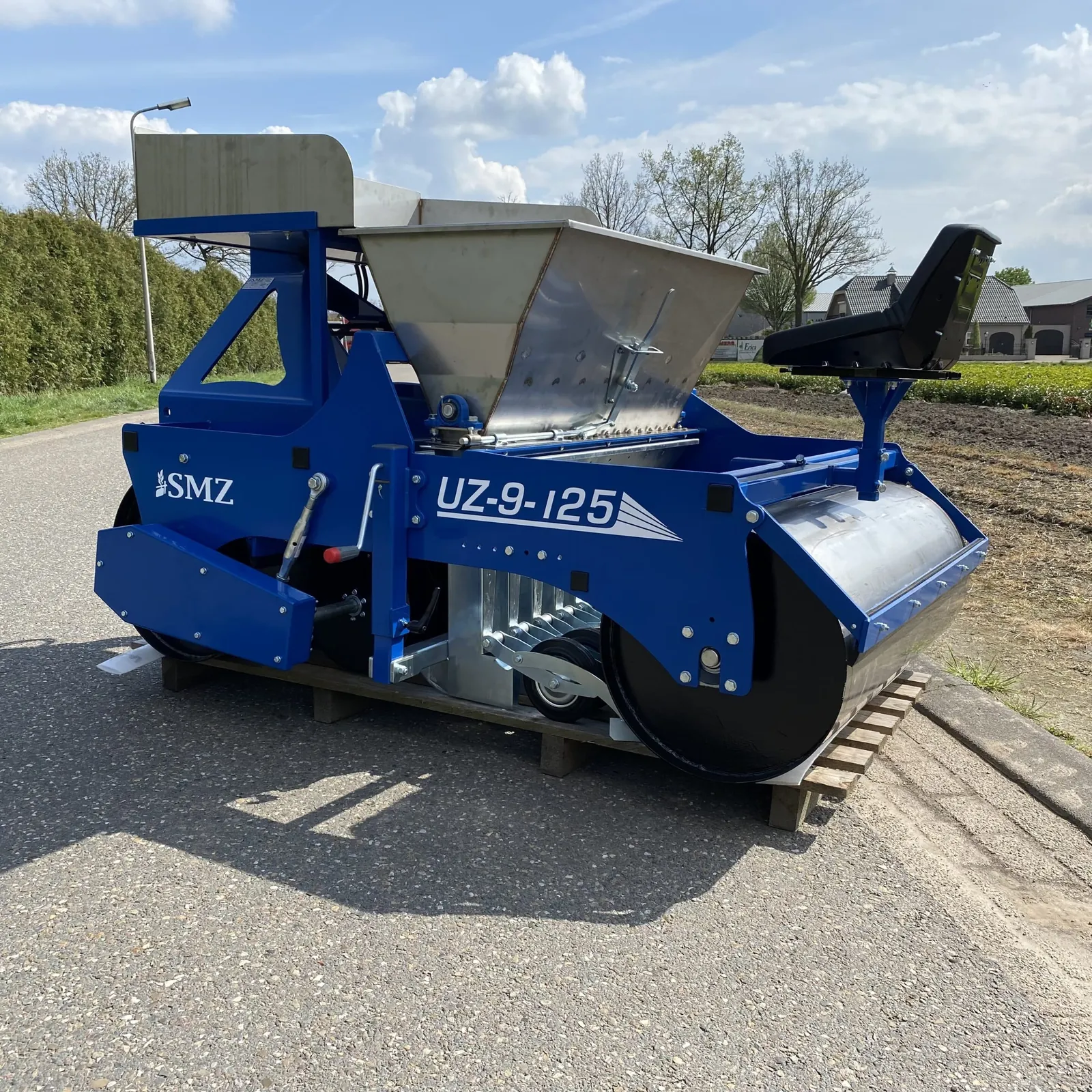 Plantmachine op de kwekerij