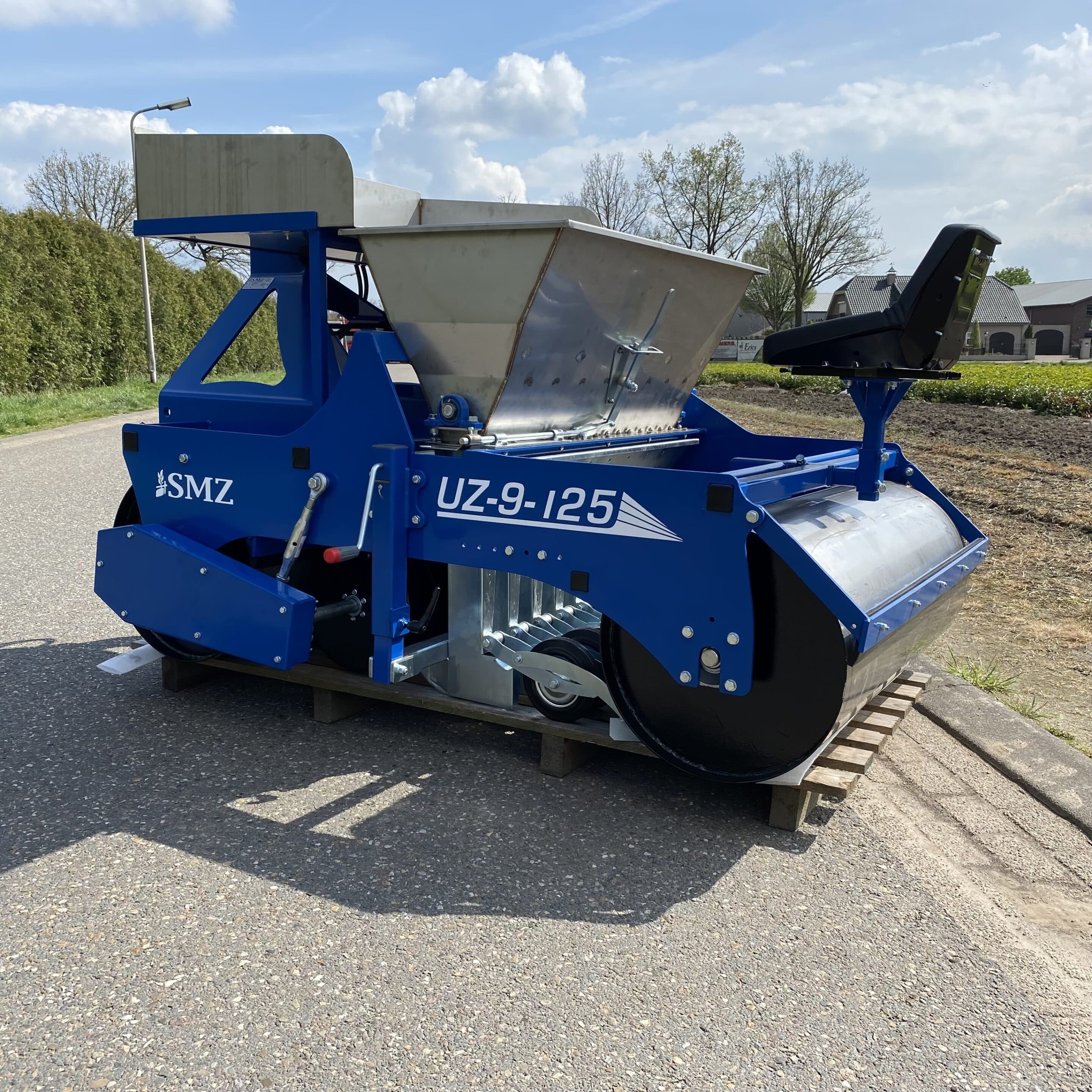 Plantmachine op de kwekerij